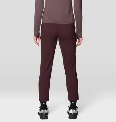 Women's Dynama Ankle Pant, Color: Deep Mulberry, image 8