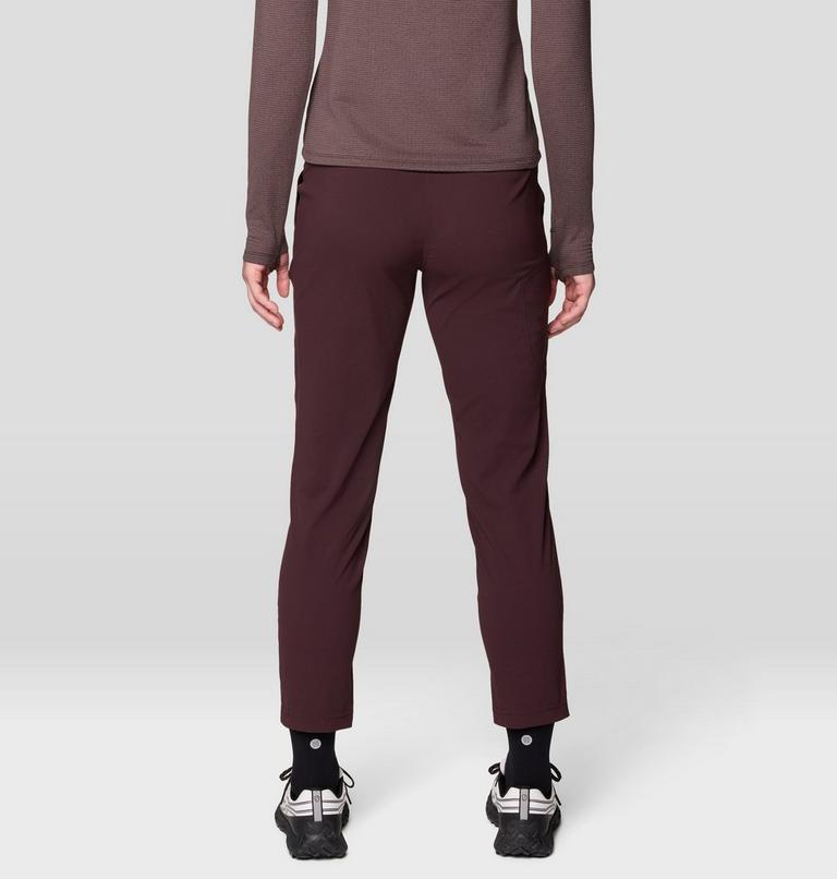 Women's Dynama Ankle Pant, Color: Deep Mulberry, image 4