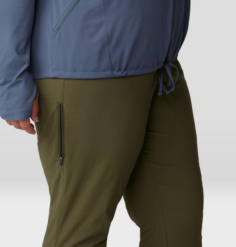Women's Dynama Ankle Pant - Plus Size, Color: Dark Pine, image 7