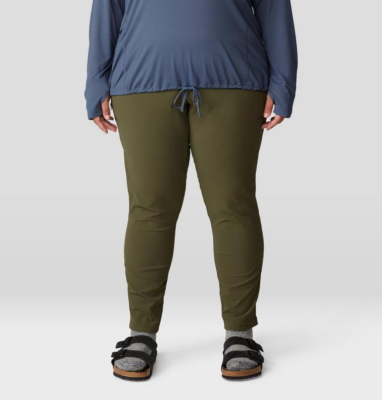 Women's Dynama Ankle Pant - Plus Size, Color: Dark Pine, image 1