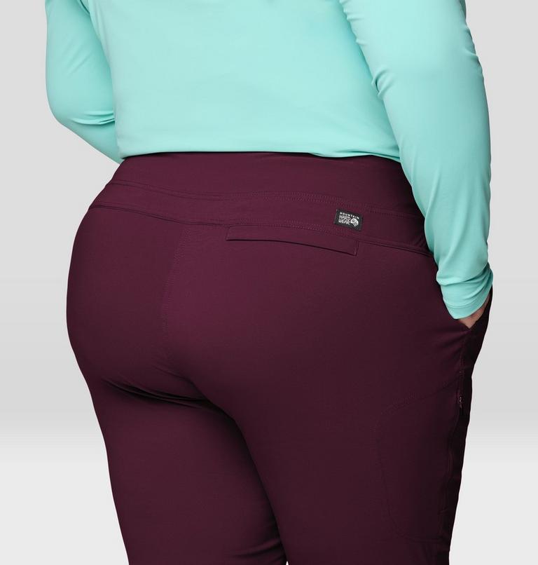 Women's Dynama Ankle Pant - Plus Size, Color: Deep Mulberry, image 5
