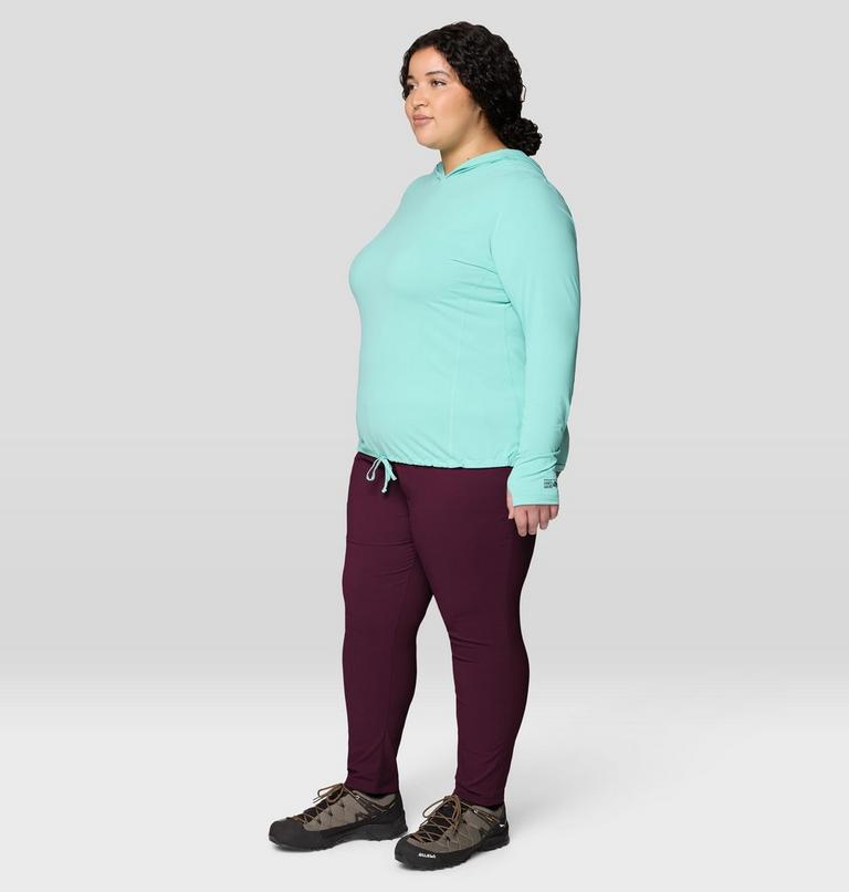 Women's Dynama Ankle Pant - Plus Size, Color: Deep Mulberry, image 6