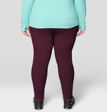 Women's Dynama Ankle Pant - Plus Size, Color: Deep Mulberry, image 4
