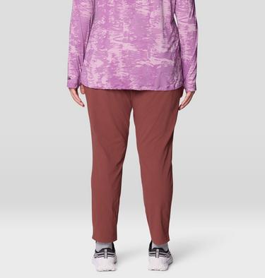 Women's Dynama Ankle Pant - Plus Size, Color: Bourbon Brown, image 7