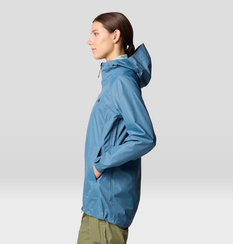 Women's Threshold Parka, Color: Adriatic Blue, image 4