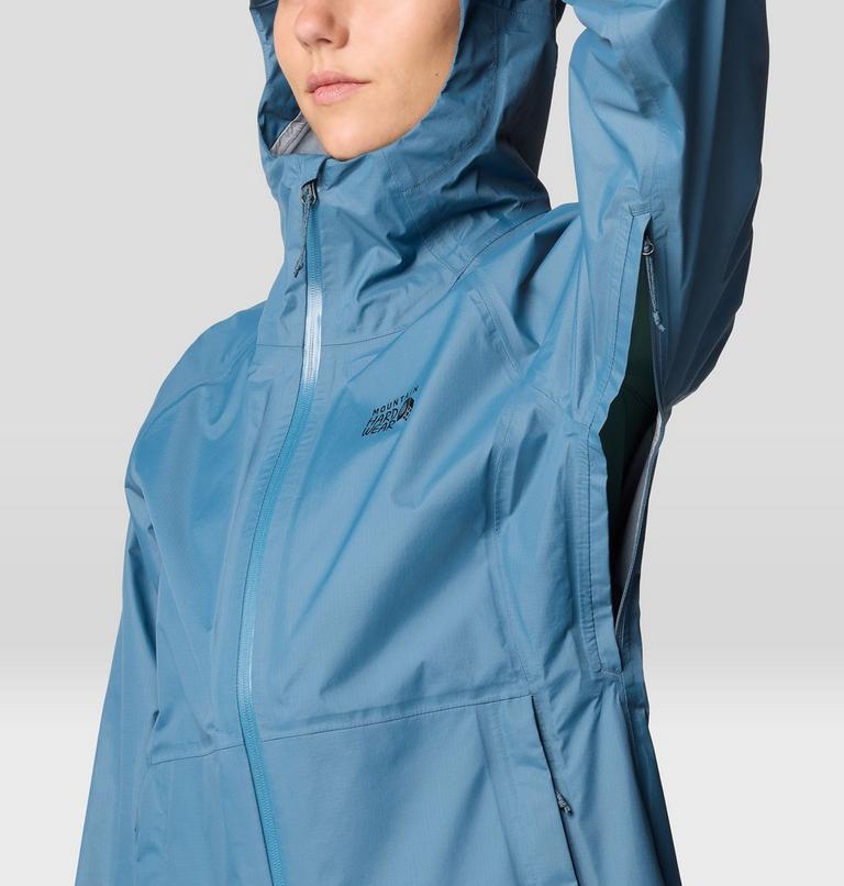Women's Threshold Parka, Color: Adriatic Blue, image 8