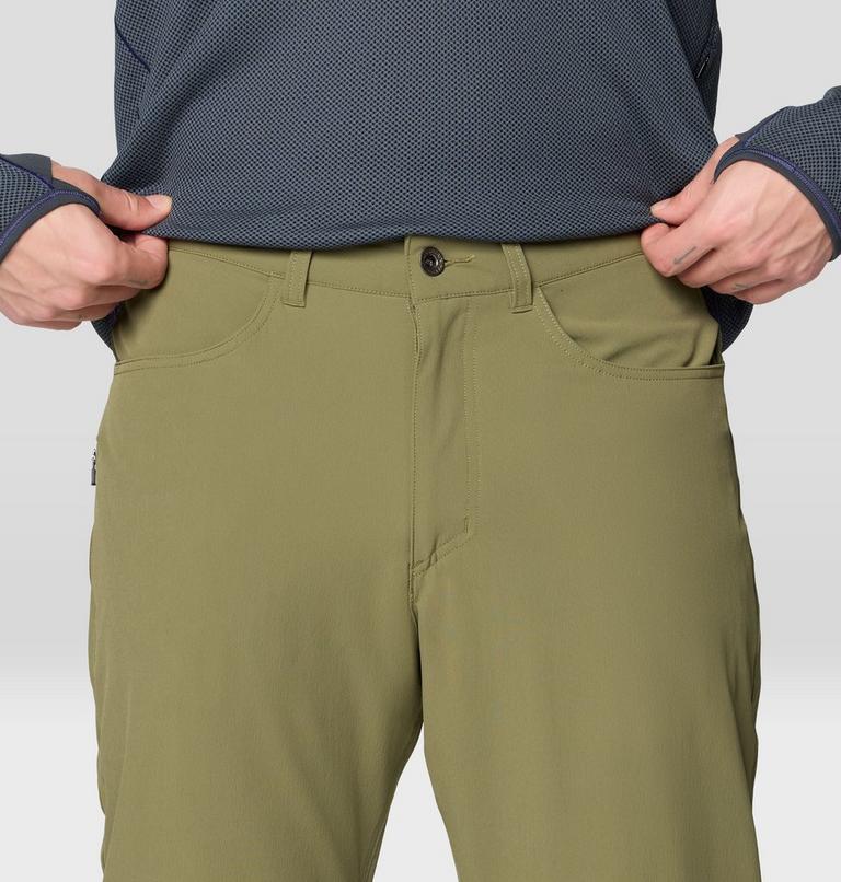 Men's Yumalino Lined Pant, Color: Combat Green, image 5