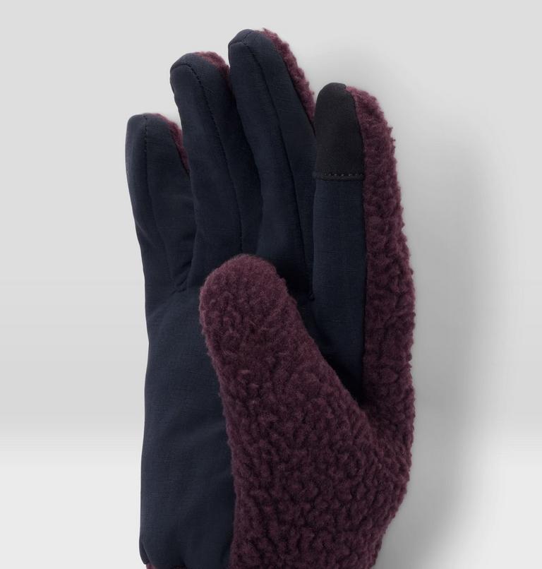 HiCamp Fleece Glove, Color: Deep Mulberry, image 4