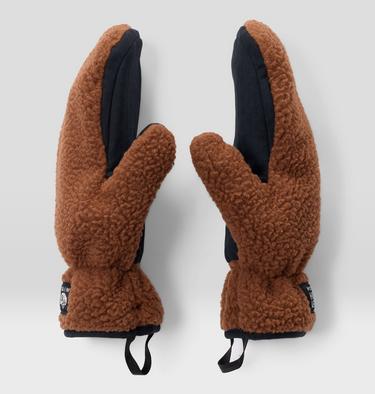 Men's HiCamp Fleece Mitt, Color: Cocoa Brown, image 5