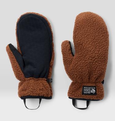 Men's HiCamp Fleece Mitt, Color: Cocoa Brown, image 4