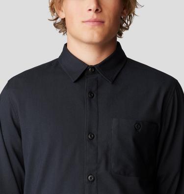 Men's Voyager One Long Sleeve Flannel, Color: Black, image 20