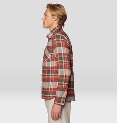 Men's Voyager One Long Sleeve Flannel, Color: Ridgeline Amsterdam Plaid, image 3