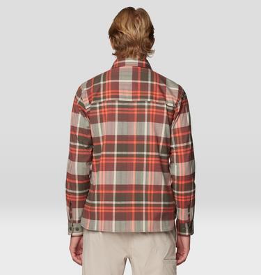 Men's Voyager One Long Sleeve Flannel, Color: Ridgeline Amsterdam Plaid, image 2