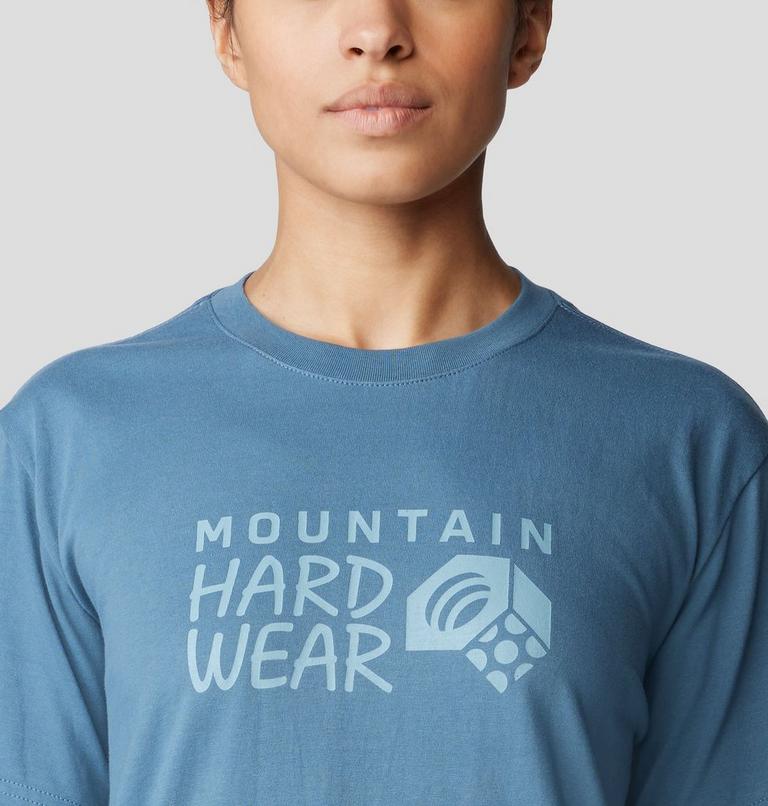 Women's MHW Logo Short Sleeve, Color: Adriatic Blue, image 4