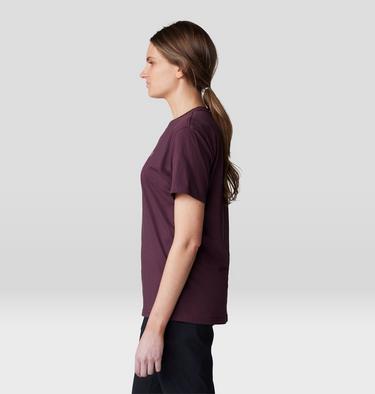 Women's MHW Logo Short Sleeve, Color: Blackberry, image 19