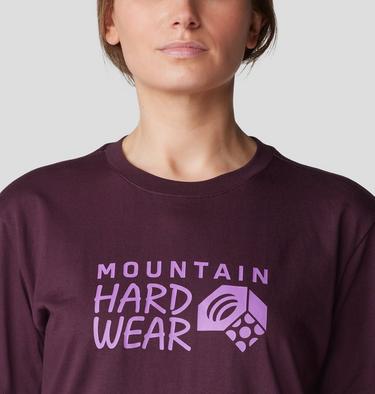 Women's MHW Logo Short Sleeve, Color: Blackberry, image 20