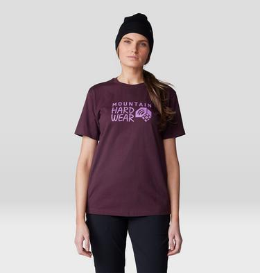 Women's MHW Logo Short Sleeve, Color: Blackberry, image 17