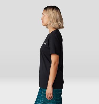 Women's MHW Logo Box Short Sleeve, Color: Black, image 11