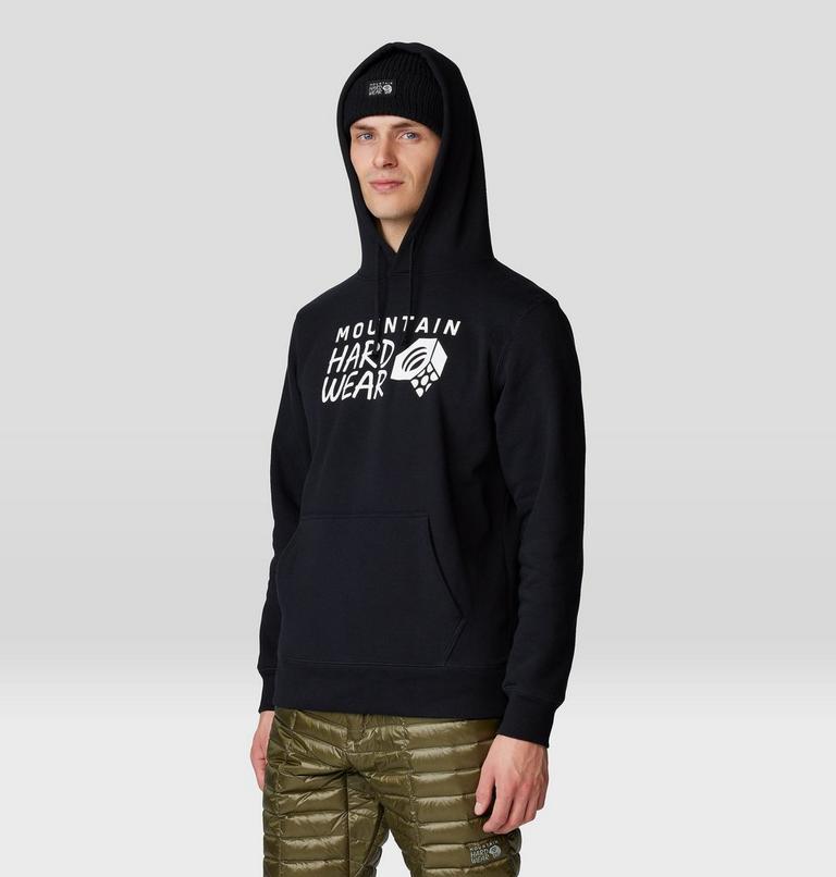 Men's MHW Logo Pullover Hoody, Color: Black, image 6