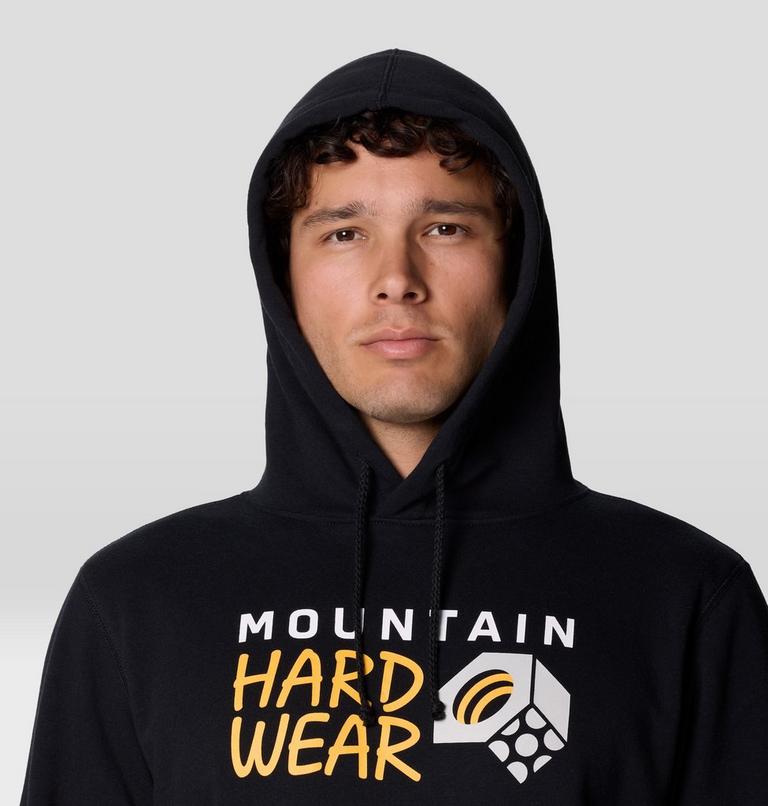 Chandail &agrave; capuchon avec logo MHW PO, Color: Black, image 5