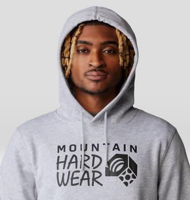 Men's MHW Logo Pullover Hoody, Color: Hardwear Grey Heather, image 12