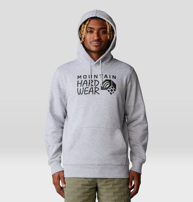 Men's MHW Logo Pullover Hoody, Color: Hardwear Grey Heather, image 5