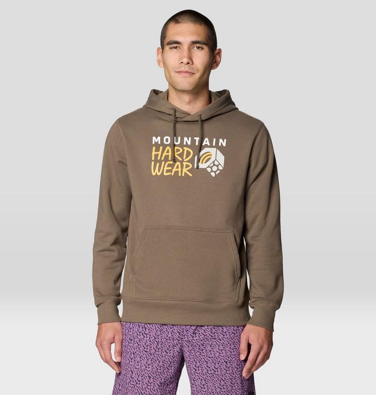 Chandail &agrave; capuchon avec logo MHW PO, Color: Tierra, image 1