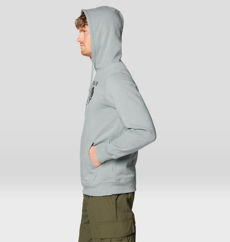 Men's MHW Logo Pullover Hoody, Color: Wet Stone, image 3