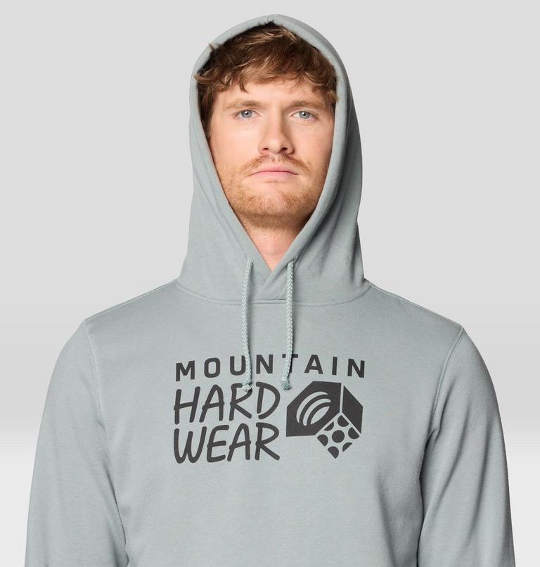 Men's MHW Logo Pullover Hoody, Color: Wet Stone, image 4
