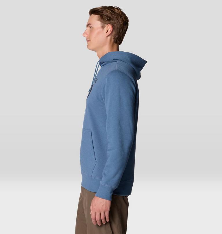 Chandail &agrave; capuchon avec logo MHW PO, Color: Adriatic Blue, image 3