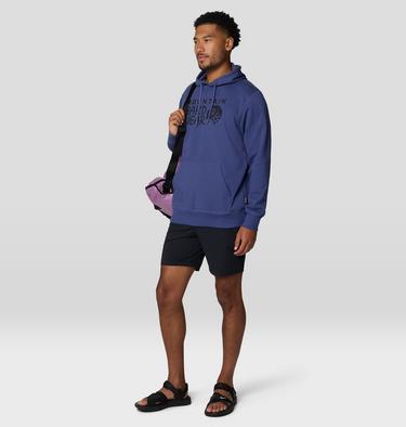 Men's MHW Logo PO Hoody, Color: Lapis Dusk, image 6