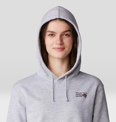 Women's MHW Logo Pullover Hoody, Color: Hardwear Grey Heather, image 4