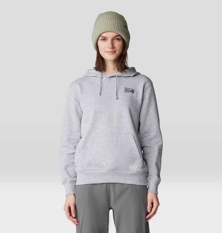 Chandail à capuchon avec logo MHW PO, Color: Hardwear Grey Heather, image 1