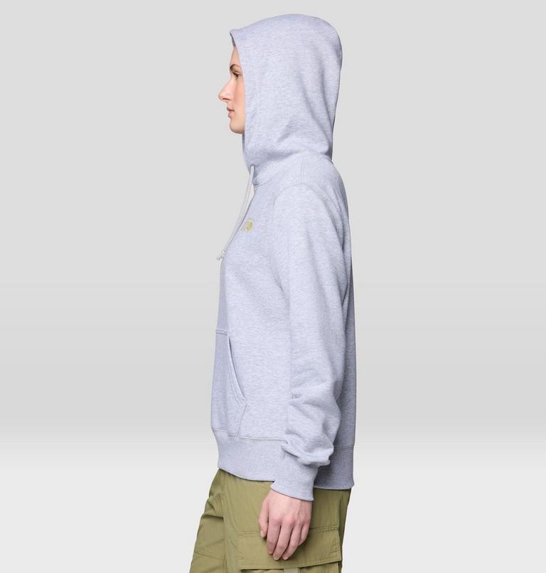 Women's MHW Logo Pullover Hoody, Color: Hardwear Grey Heather, image 3