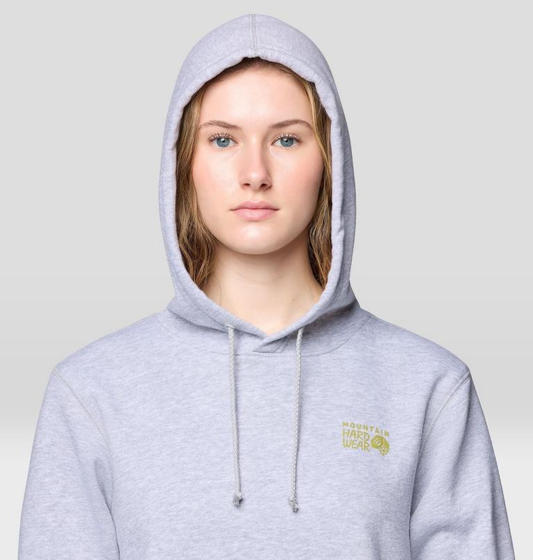 Women's MHW Logo Pullover Hoody, Color: Hardwear Grey Heather, image 4