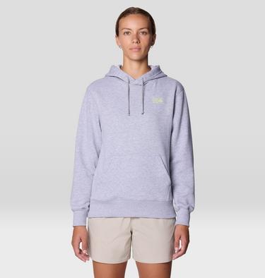 Women's MHW Logo Pullover Hoody, Color: Hardwear Grey Heather, image 8