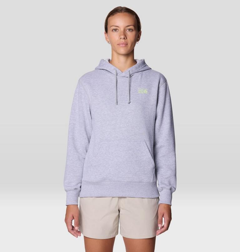 Women's MHW Logo Pullover Hoody, Color: Hardwear Grey Heather, image 4