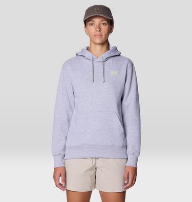 Women's MHW Logo Pullover Hoody, Color: Hardwear Grey Heather, image 5