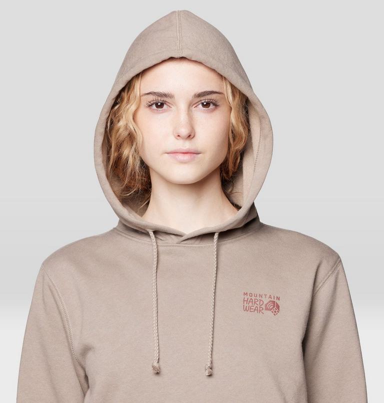 Women's MHW Logo Pullover Hoody, Color: Wild Taupe, image 4