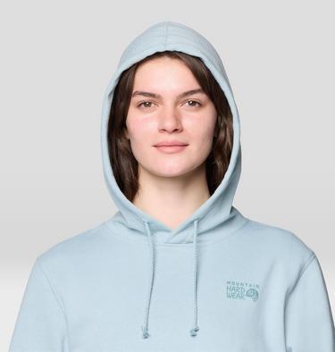 Femme MHW Logo Pullover Chandail à capuchon, Color: Ice Shadow, image 8