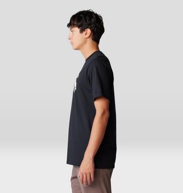 Men's MHW Logo Short Sleeve, Color: Black, image 7