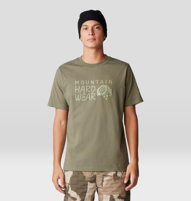 Men's MHW Logo Short Sleeve, Color: Stone Green, image 5