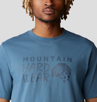 Men's MHW Logo Short Sleeve, Color: Adriatic Blue, image 4