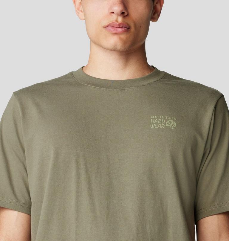 Back Logo à manches courtes, Color: Stone Green, image 4