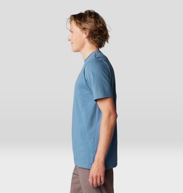 Men's Back Logo Short Sleeve, Color: Adriatic Blue, image 7