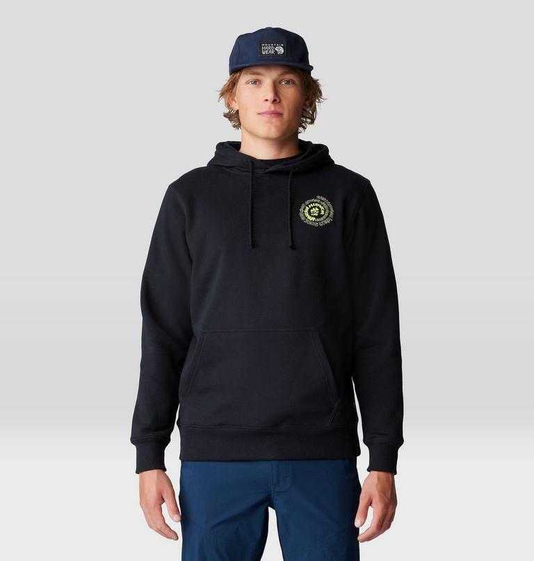 Men's Type Swirl Pullover Hoody, Color: Black, image 6