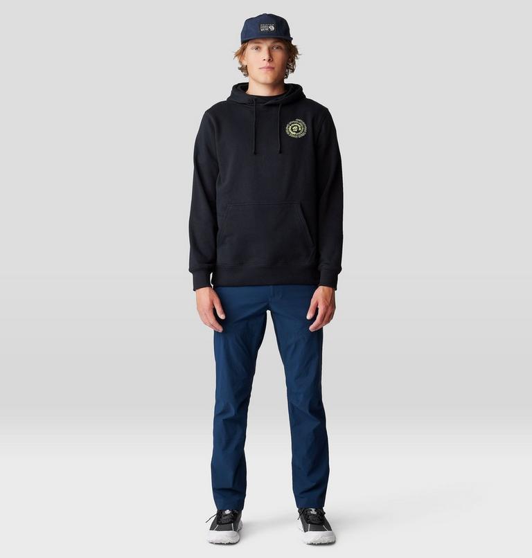 Men's Type Swirl Pullover Hoody, Color: Black, image 7