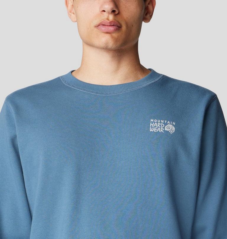 Chandail à col rond Peace, Color: Adriatic Blue, image 4