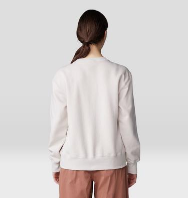 Women's Type Swirl Crew Sweatshirt, Color: Talc, image 14