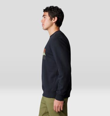Men's Mt. Whitney Crew Sweatshirt, Color: Black, image 11